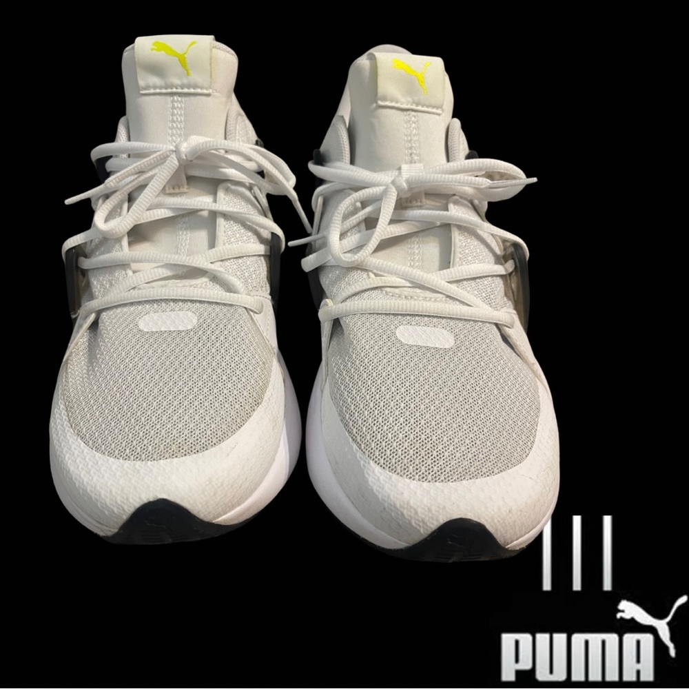 PUMA Cell Fraction Trainer Shoes White
Yellow Glow 194361-09 Mens Size US 11.5 - Picture 4 of 5